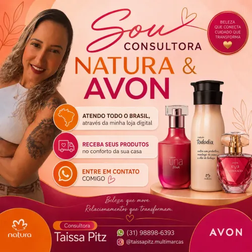 Consultora Natura e Avon