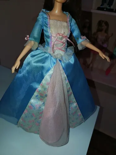 Vestido Barbie A Princesa e a Plebeia Erika