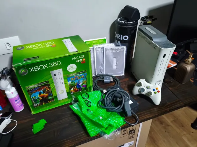 Xbox 360 para colecionador (desbloq)