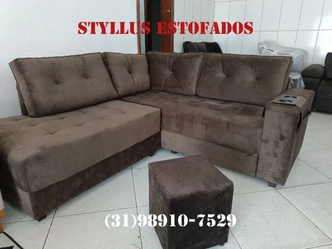 Sofá de canto novo