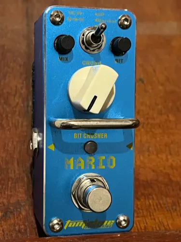 Pedal de Guitarra MARIO BIT CRUSHER 8Bits