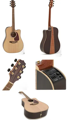 Violão Takamine Gd93 fk elétrico + estojo rígido