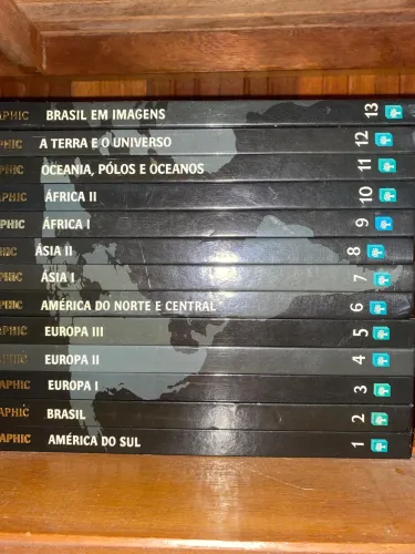 Enciclopédia atlas national geographic completa