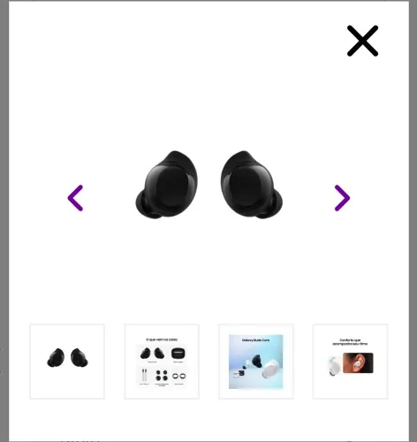 Vendo Fone de Ouvido Samsung Galaxy Buds Core Bluetooth Preto Até 35 Horas de Bateria
