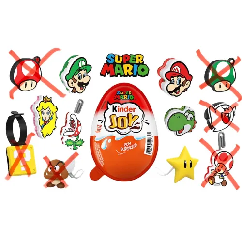 Kinder Joy Mario Bros