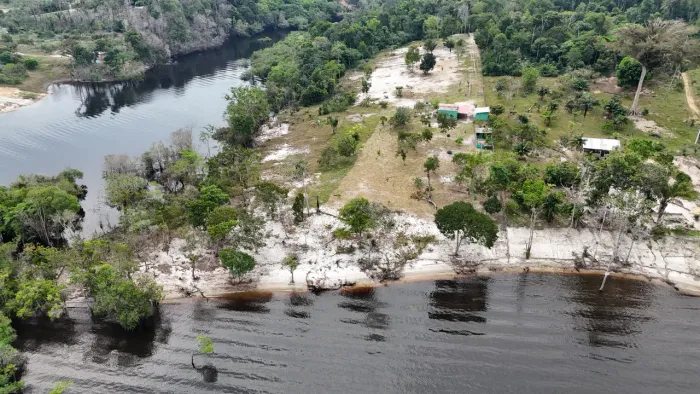 Terreno beira rio Tarumã