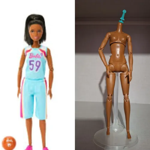 Barbie negra corpo mtm tom basquete