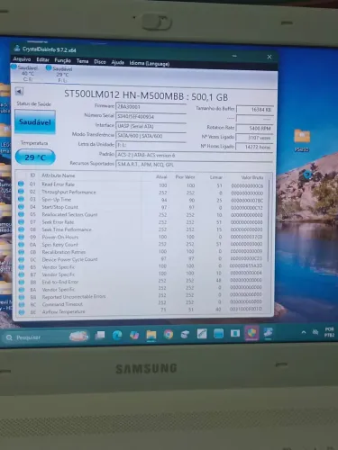 Hd 500GB Toshiba com Case