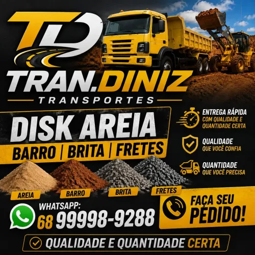 DISK AREIA BARRO e BRITA 