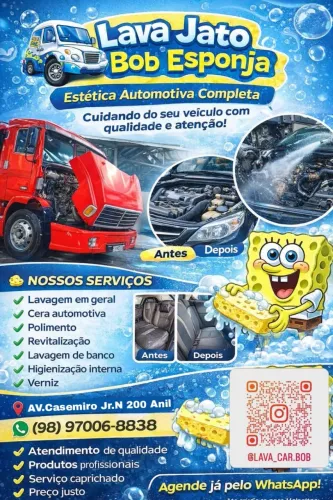 Vaga de emprego em Lava jato ( pessoas que more perto do Anil