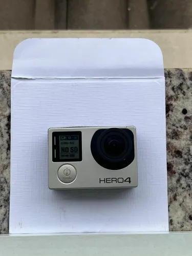 GoPro Hero 4 Silver - Tela Touch - Funcionando - com Case Original