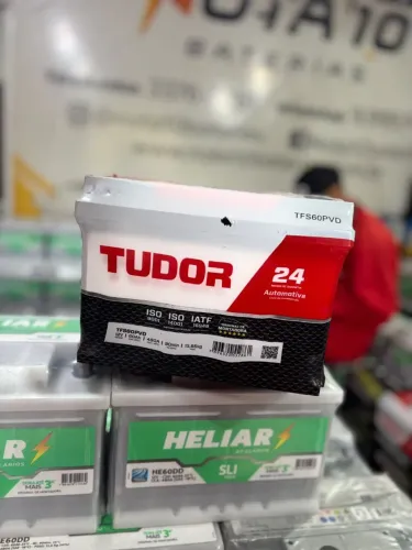 Bateria TUDOR 60ah CCA 480