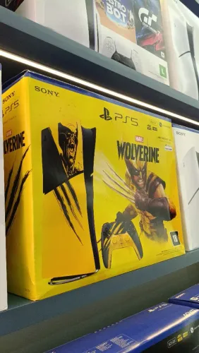 Ps5 slim edição Wolverine novo!