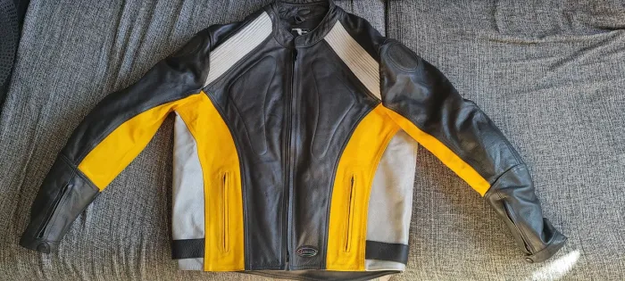 JAQUETA DE COURO LÚMINA Moto Motociclista