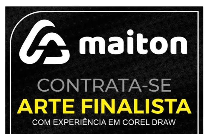 Arte Finalista com experiência em Corel Draw