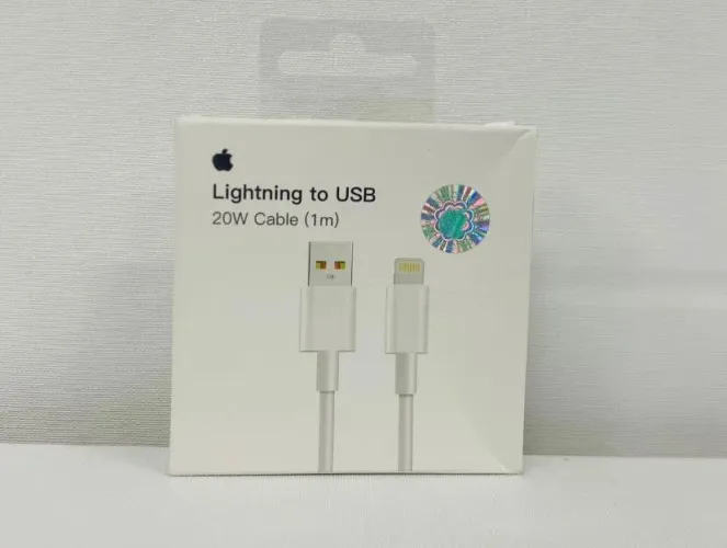 Cabo de iPhone USB lightning