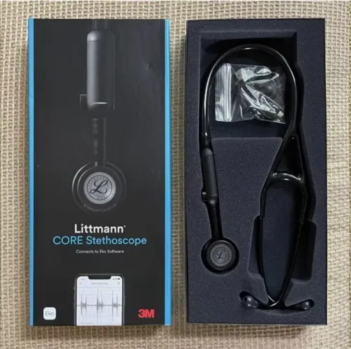Estetoscópio Littmann Eko Core - Preto
