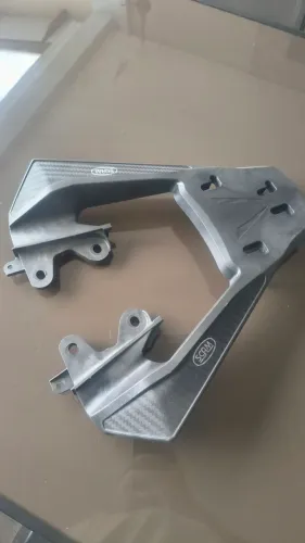 Suporte Para Baú Superior Cg160 2025+ Fiber Force Scam