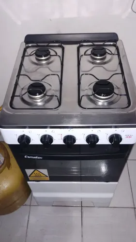 Kit fogão+BDG+Mangueira e Registro Novo