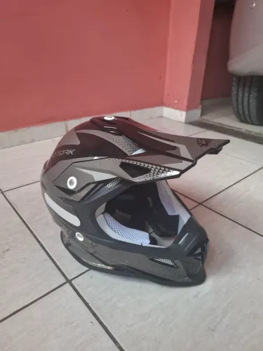 Capacete moto cross