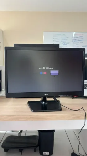 Monitor LG LED 19,5? - Com Fonte, Cabo VGA e Adaptador HDMI