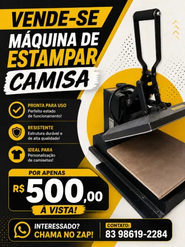 Maquina de Camisa, Lamindora e Plastificadora