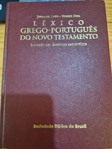Léxico greco portugues do novo testamento