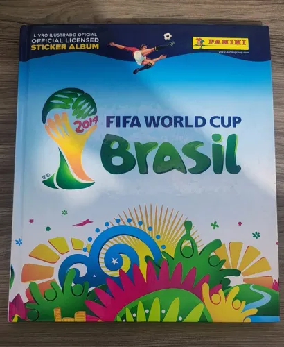 Álbum Copa do mundo 2014 Brasil capa Dura 