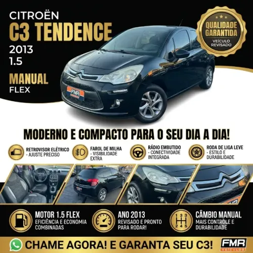 Citroen C3 Tendance 1.5 Flex 8V 5P Mec. 2013