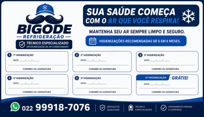 Higienização de Ar Condicionado 