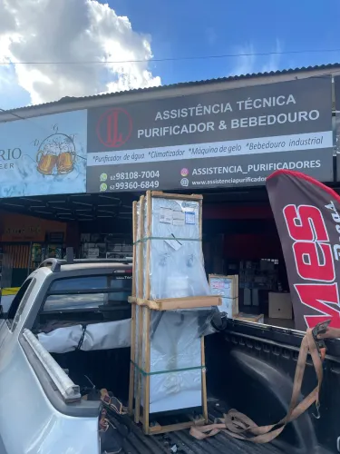 Bebedouro industrial 