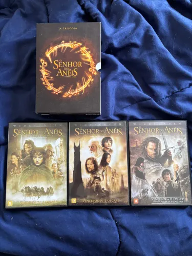 Box senhor dos anéis 