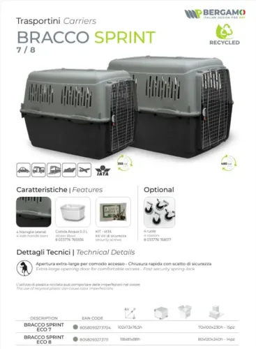 Caixas de transporte pet