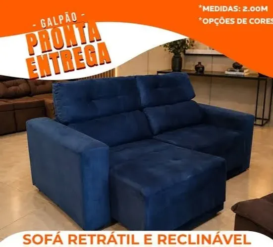 Super promoção de Sofá Retrátil e Reclinável Apronta Entrega!!