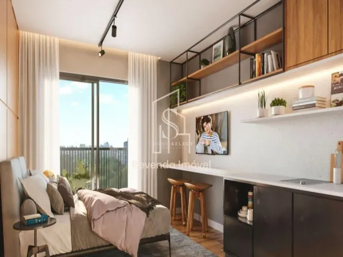 Condomínio AD 330 Alto da Boa Vista, Apartamento de 51m² com 2 dormitórios, 1 suíte, sem v