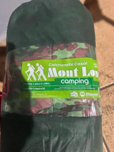 Colchonete casal camping