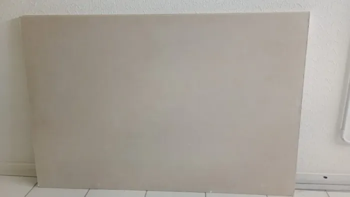 4 Chapas de Drywall 1,85 x 1,20 m + 3 Perfis Galvanizados de 3,00 m