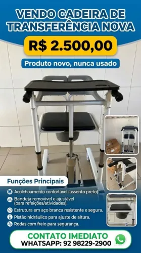 CADEIRA DE RODAS REMOVÍVEL