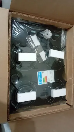 Cooktop Novo, na caixa, nunca usado. Pra vender logo. 4 bocas.