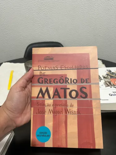 Livro - Poemas escolhidos de Gregório de Matos