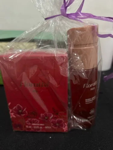 Kit perfume Floratta com body spray desodorante