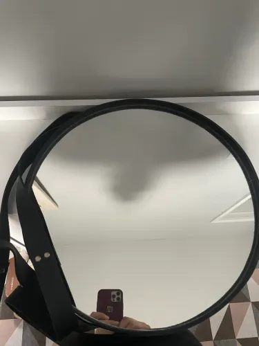 2 Espelhos Decorativo Adnet Preto