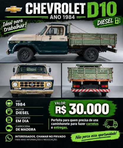 Caminhonete D10