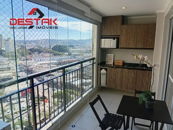 Apartamento Mobiliado Para Locacao No In Design Office Residence Em Jundiai/sp.