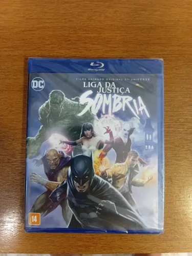 Liga da justiça sombria Blu Ray lacrado.