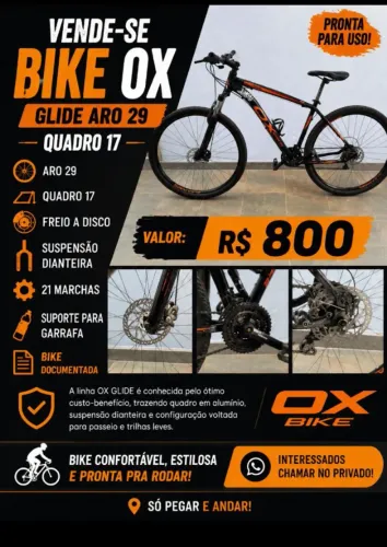 Bicicleta OX aro 29