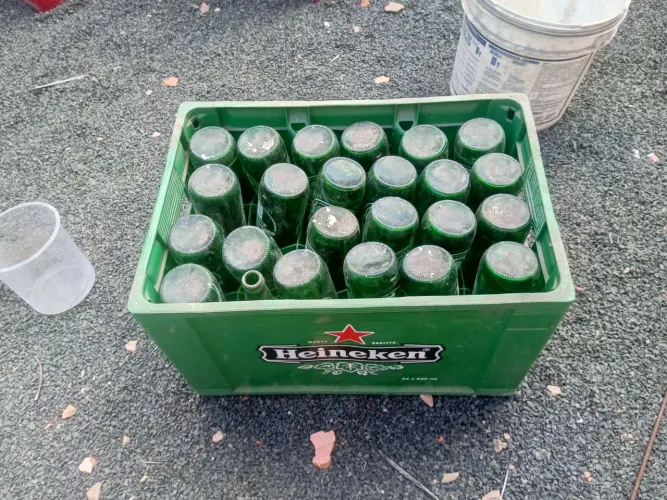 Cascos de cervejas 