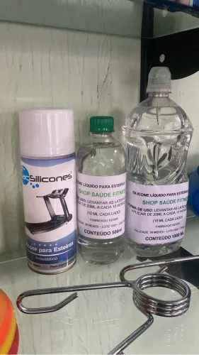 Silicone para esteira