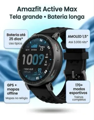 Smartwatch Amazfit Active Max