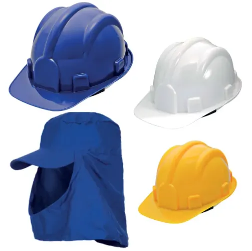 KIT EPI CAPACETE DE SEGURANÇA + TOUCA ÁRABE BRIM - PROTEÇÃO COMPLETA
